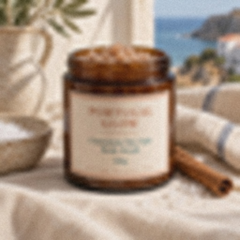 Cinnamon Sea Salt Body Scrub